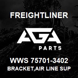 WWS 75701-3402 Freightliner BRACKET,AIR LINE SUP | AGA Parts