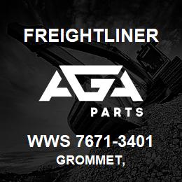 WWS 7671-3401 Freightliner GROMMET, | AGA Parts