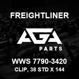 WWS 7790-3420 Freightliner CLIP, 38 STD X 144 | AGA Parts