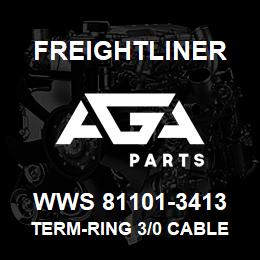 WWS 81101-3413 Freightliner TERM-RING 3/0 CABLE | AGA Parts
