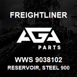 WWS 9038102 Freightliner RESERVOIR, STEEL 900 | AGA Parts