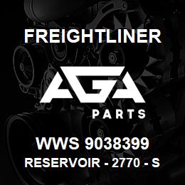 WWS 9038399 Freightliner RESERVOIR - 2770 - STEEL | AGA Parts