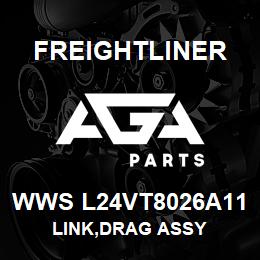 WWS L24VT8026A11 Freightliner LINK,DRAG ASSY | AGA Parts