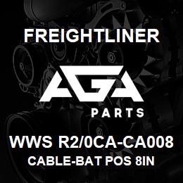 WWS R2/0CA-CA008 Freightliner CABLE-BAT POS 8IN | AGA Parts