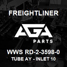 WWS RD-2-3598-0 Freightliner TUBE AY - INLET 10 | AGA Parts