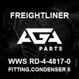 WWS RD-4-4817-0 Freightliner FITTING,CONDENSER 6 | AGA Parts