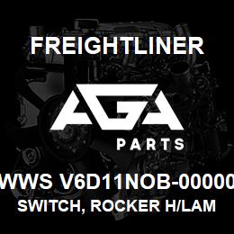 WWS V6D11NOB-00000 Freightliner SWITCH, ROCKER H/LAMP | AGA Parts
