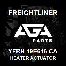 YFRH 19E616 CA Freightliner HEATER ACTUATOR | AGA Parts