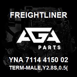 YNA 7114 4150 02 Freightliner TERM-MALE,Y2.8S,0.5(20) | AGA Parts