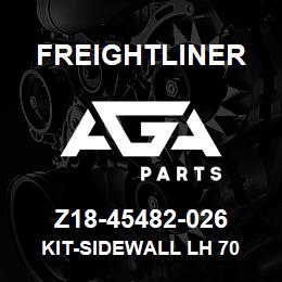 Z18-45482-026 Freightliner KIT-SIDEWALL LH 70 | AGA Parts