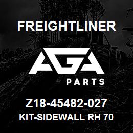 Z18-45482-027 Freightliner KIT-SIDEWALL RH 70 | AGA Parts