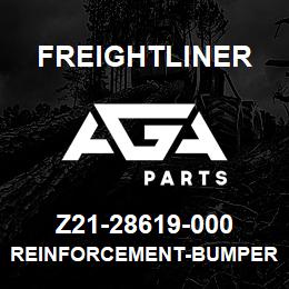 Z21-28619-000 Freightliner REINFORCEMENT-BUMPER END,LH,SERVICE | AGA Parts