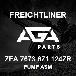 ZFA 7673 671 124ZR Freightliner PUMP ASM | AGA Parts