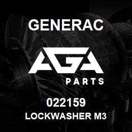 022159 Generac LOCKWASHER M3 | AGA Parts