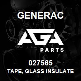 027565 Generac TAPE, GLASS INSULATED | AGA Parts
