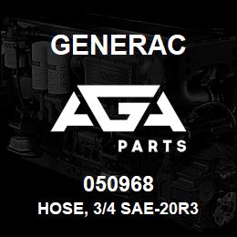 050968 Generac HOSE, 3/4 SAE-20R3 | AGA Parts
