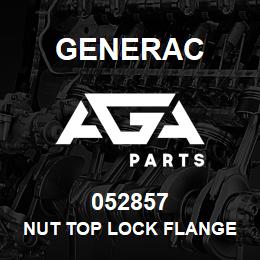 052857 Generac NUT TOP LOCK FLANGE M6-1.0 | AGA Parts