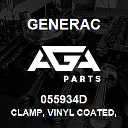055934D Generac CLAMP, VINYL COATED, 1-1/16 | AGA Parts