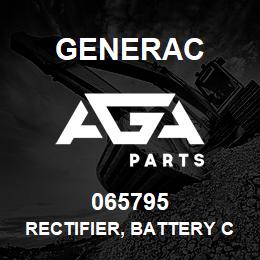 065795 Generac RECTIFIER, BATTERY CHARGING | AGA Parts