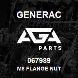 067989 Generac M8 FLANGE NUT | AGA Parts
