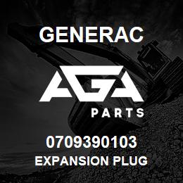 0709390103 Generac EXPANSION PLUG | AGA Parts