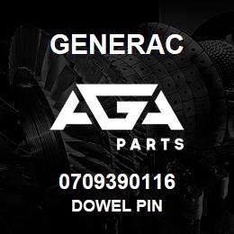 0709390116 Generac DOWEL PIN | AGA Parts