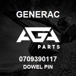 0709390117 Generac DOWEL PIN | AGA Parts