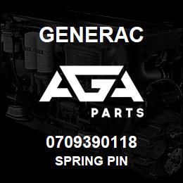 0709390118 Generac SPRING PIN | AGA Parts