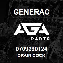 0709390124 Generac DRAIN COCK | AGA Parts