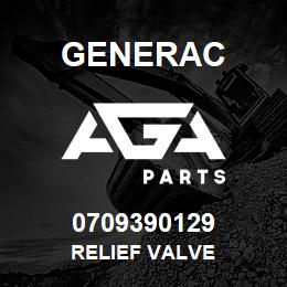 0709390129 Generac RELIEF VALVE | AGA Parts