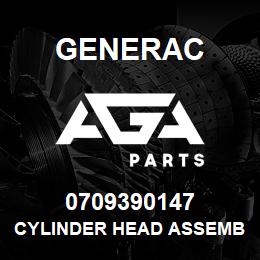 0709390147 Generac CYLINDER HEAD ASSEMBLY | AGA Parts