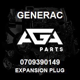 0709390149 Generac EXPANSION PLUG | AGA Parts