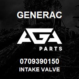 0709390150 Generac INTAKE VALVE | AGA Parts