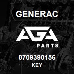 0709390156 Generac KEY | AGA Parts