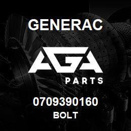 0709390160 Generac BOLT | AGA Parts