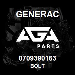 0709390163 Generac BOLT | AGA Parts