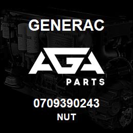 0709390243 Generac NUT | AGA Parts