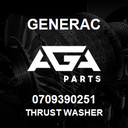 0709390251 Generac THRUST WASHER | AGA Parts