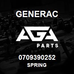 0709390252 Generac SPRING | AGA Parts