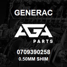 0709390258 Generac 0.50MM SHIM | AGA Parts