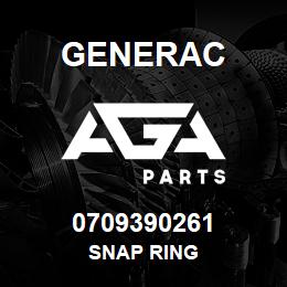 0709390261 Generac SNAP RING | AGA Parts