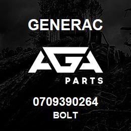 0709390264 Generac BOLT | AGA Parts