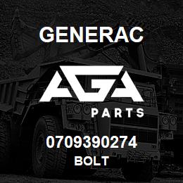 0709390274 Generac BOLT | AGA Parts