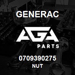 0709390275 Generac NUT | AGA Parts