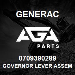 0709390289 Generac GOVERNOR LEVER ASSEMBLY | AGA Parts