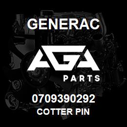 0709390292 Generac COTTER PIN | AGA Parts