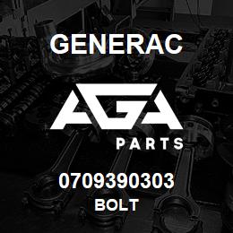 0709390303 Generac BOLT | AGA Parts