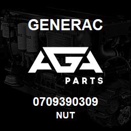0709390309 Generac NUT | AGA Parts