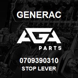 0709390310 Generac STOP LEVER | AGA Parts
