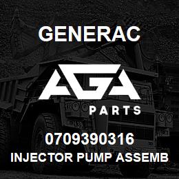 0709390316 Generac INJECTOR PUMP ASSEMBLY | AGA Parts